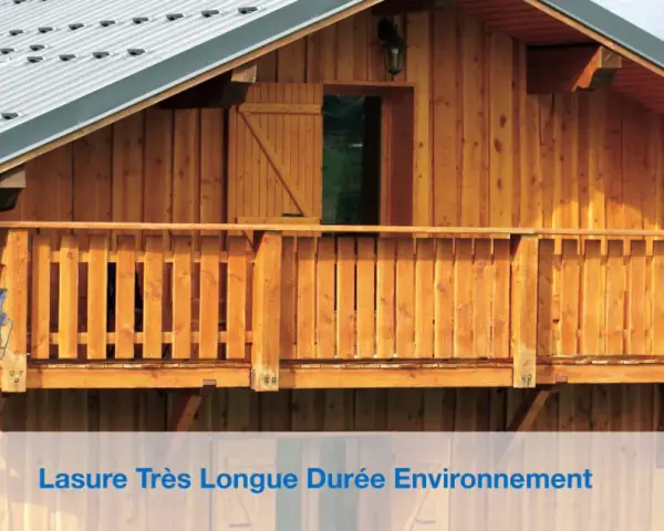 Une boîte de lasure Blanchon, idéale pour protéger le bois de votre chalet. La lasure ou saturateur assure une longue durée et respecte l'environnement.